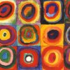 Color Study: Squares with Concentric Circles 