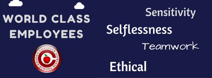 World Class Employees: Sensitivity, Selflessness, Teamwork, Ethical