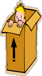 Kid in a box Image