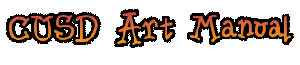 cusd art manual